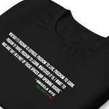 "Freedom To" Men's T-shirt