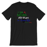 "Natural AfriKan AmeriKan" Women's T-shirt