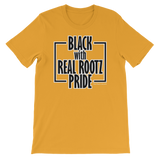 "Black Pride" Women's T-Shirt (Black and White Lettering)