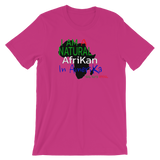 "Natural AfriKan AmeriKan" Women's T-shirt