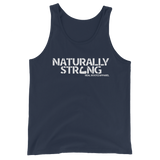 "Naturally Stong" Tank Top (White Lettering)