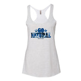 Go Natural "Blue Camouflage" Women's Tank Top