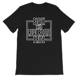 "Black Pride" Men's T-Shirt (Black and White Lettering)