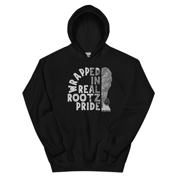 "Wrapped In Real Rootz Pride" Women's Hoodie